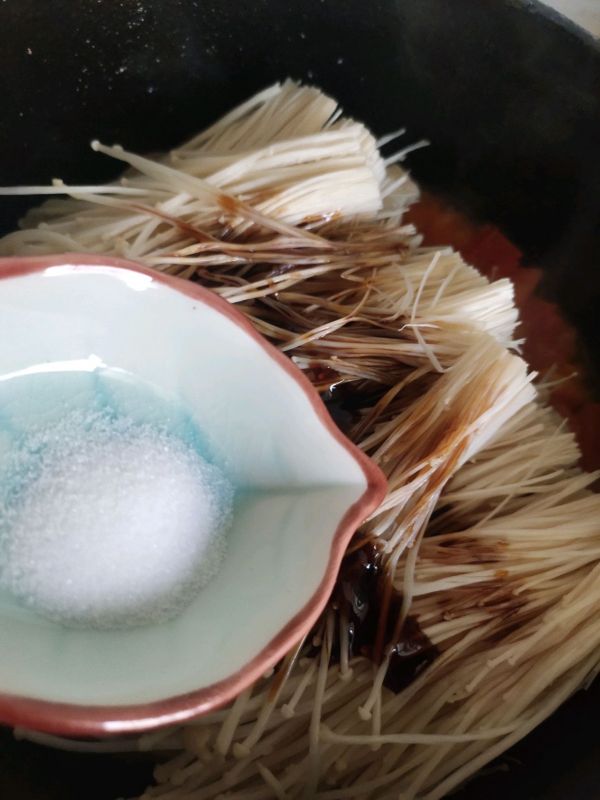 低卡低脂茄汁金针菇