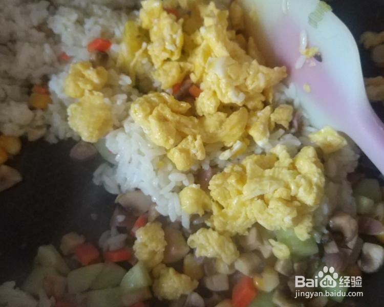 鸡蛋炒饭的做法