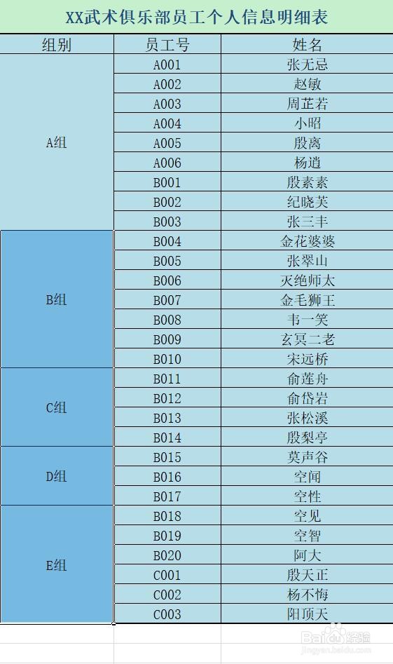 在excel表中如何快速取消合并单元格并填充内容