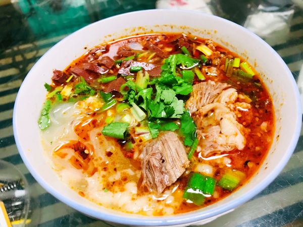 羊肉羊血粉丝汤