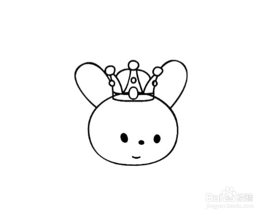 如何画卡通兔子的简笔画？