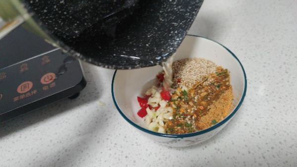 空气炸锅老豆腐蘸酱