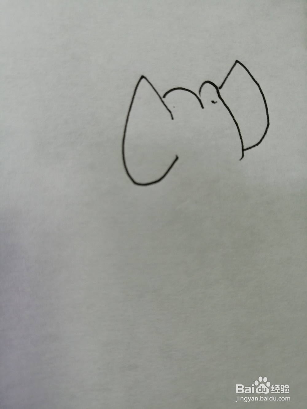 简笔画大象怎么画