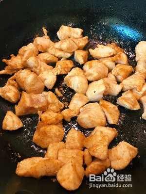 孜然豆角鸡丁「下饭菜」