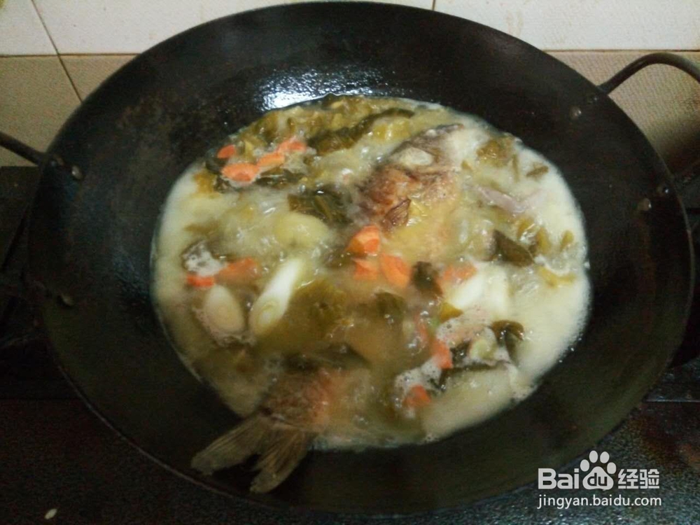 川菜酸菜鱼的做法