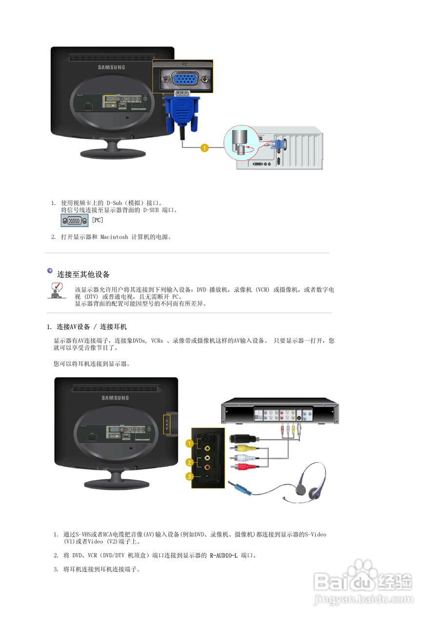 三星932MW液晶显示器使用说明书:[2]