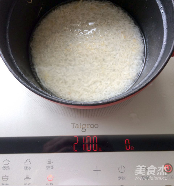火腿煲仔饭(炒菜版)