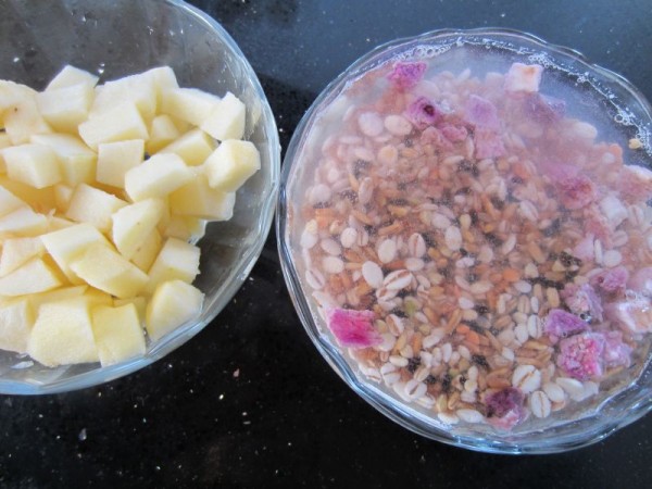 五谷苹果粥真给力