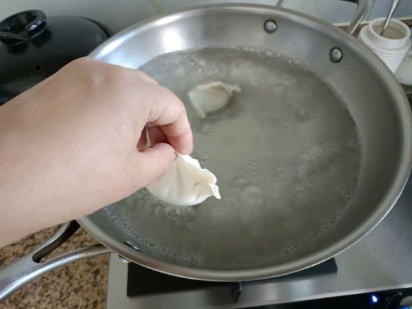 佛手瓜虾肉水饺