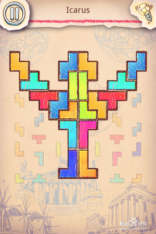 Doodle Fit2 攻略-6 Greece