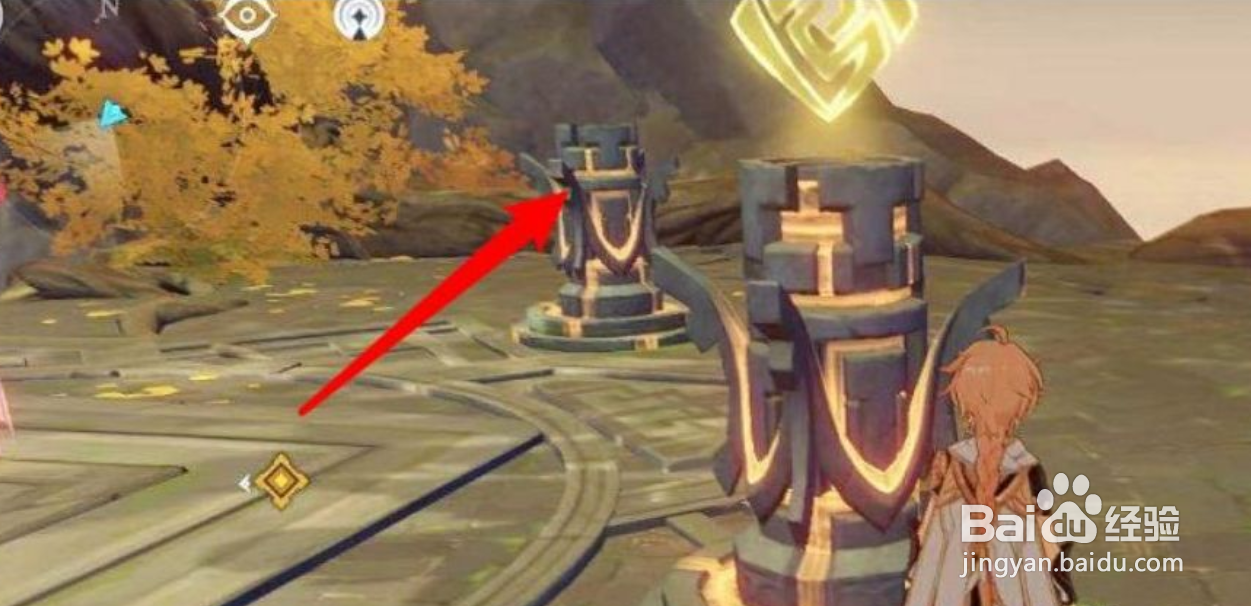 原神如何解开曲径通幽处的柱子