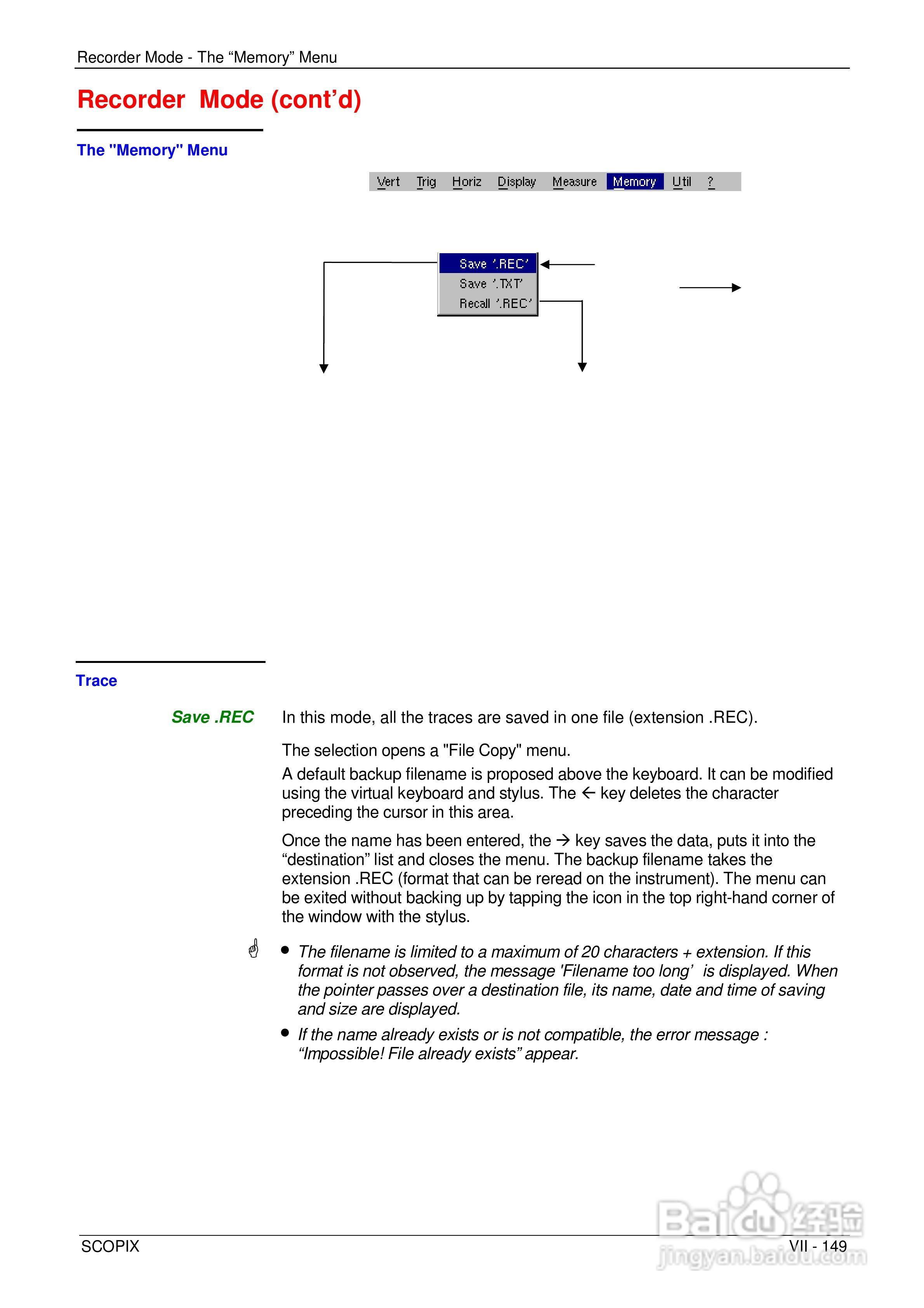 OX7204便携式数字存储示波器用户手册:[15]