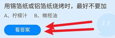 用锡箔纸或铝箔纸烧烤时，最好不要加？