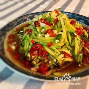 怎么做凉拌嫩南瓜