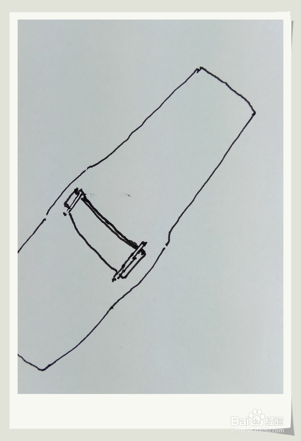 怎样画钢笔画“擦板”？