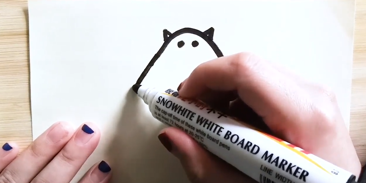 怎样画扇贝的简笔画?