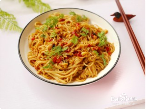 好吃到哭的猪油拌面