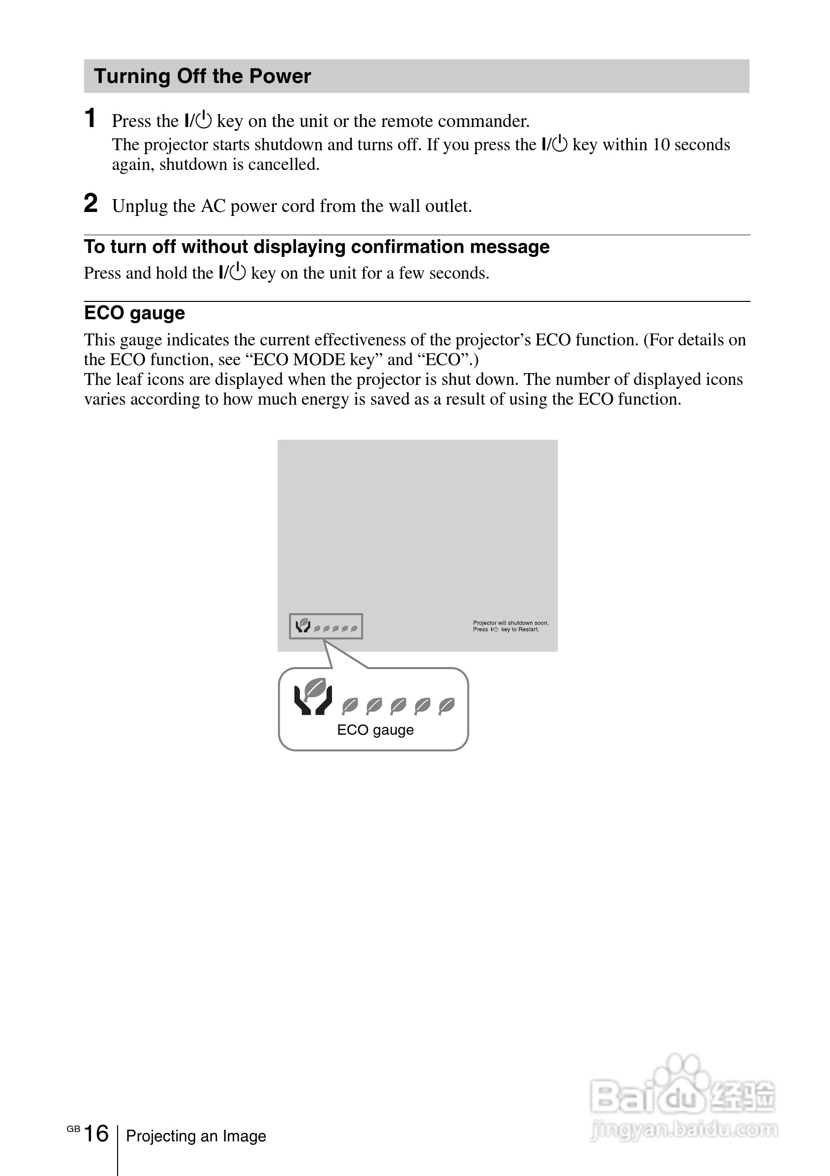 SONY VPL-EW275投影机说明书:[4]