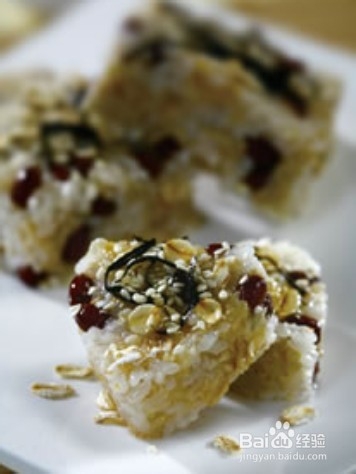 教你怎么样制作日式红豆燕麦减肥饭团