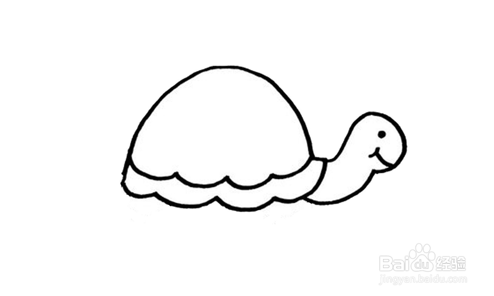 如何画一个小乌龟？