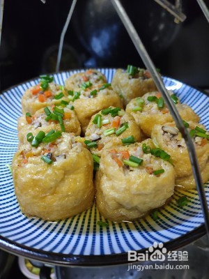 怎么做肉末酿油豆腐