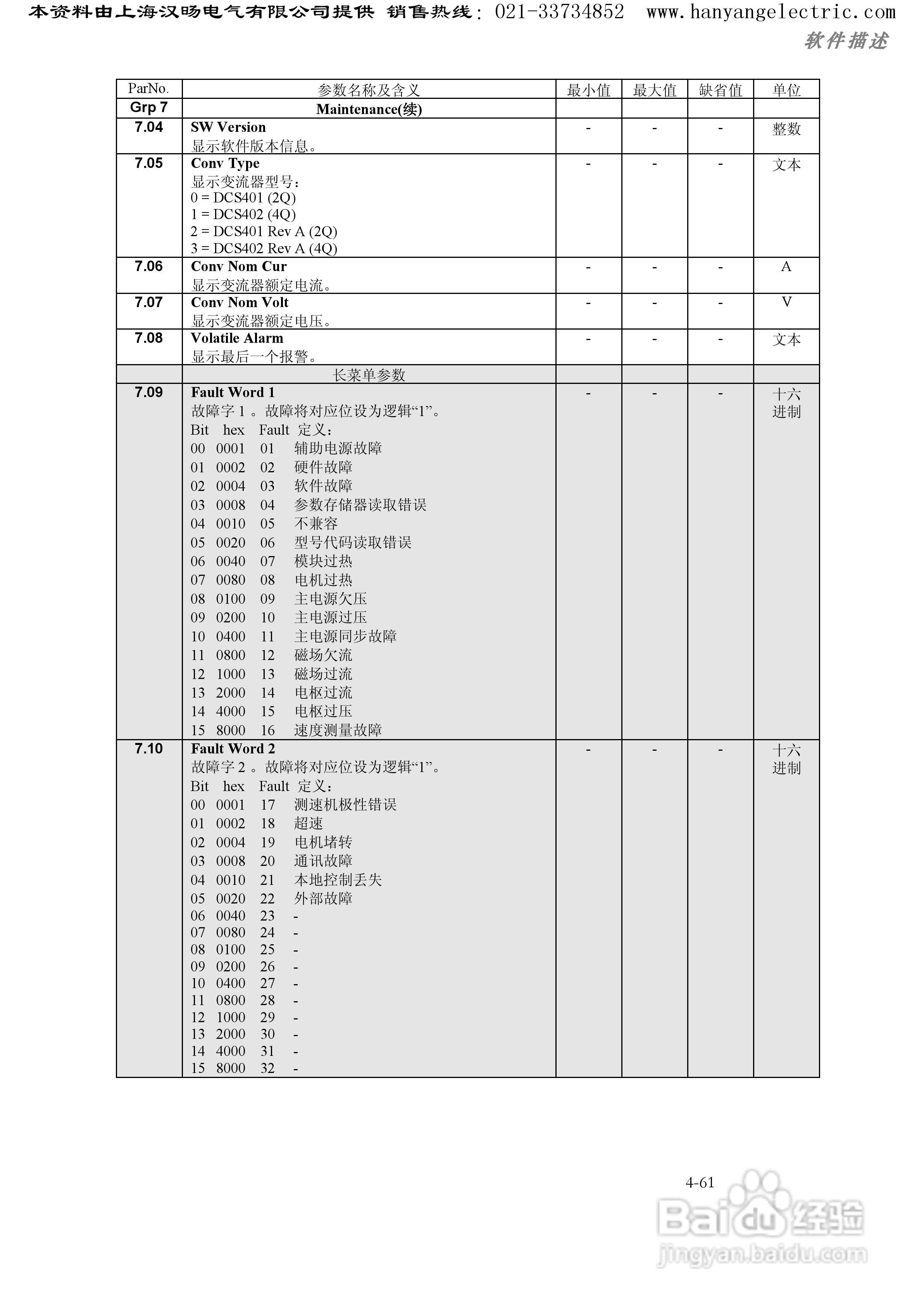 ABB DCS400直流调速器中文使用手册:[9]