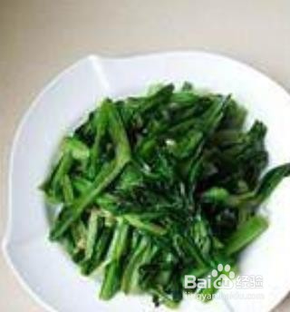 豆豉鲮鱼油麦菜