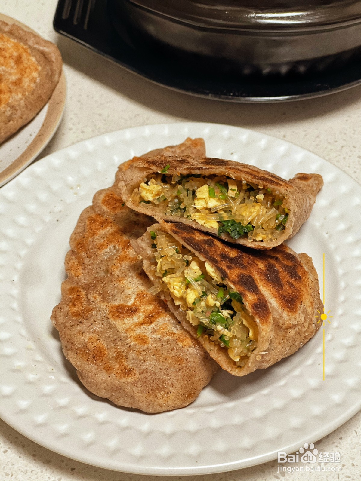 荞麦荠菜盒子怎么做