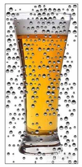 ps教程：滤镜技巧绘制啤酒杯子冰镇效果