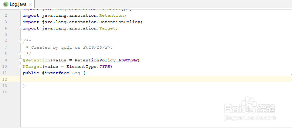 java注解使用介绍