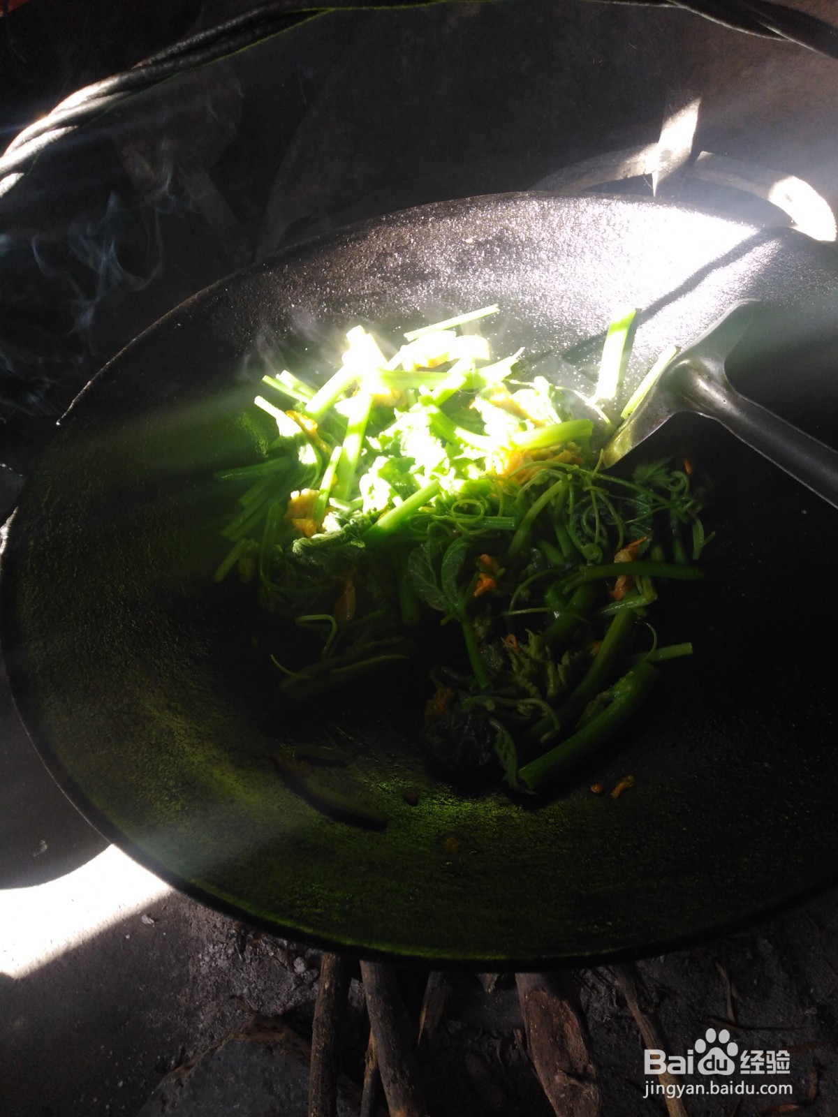 南瓜花苗煮面条的做法？