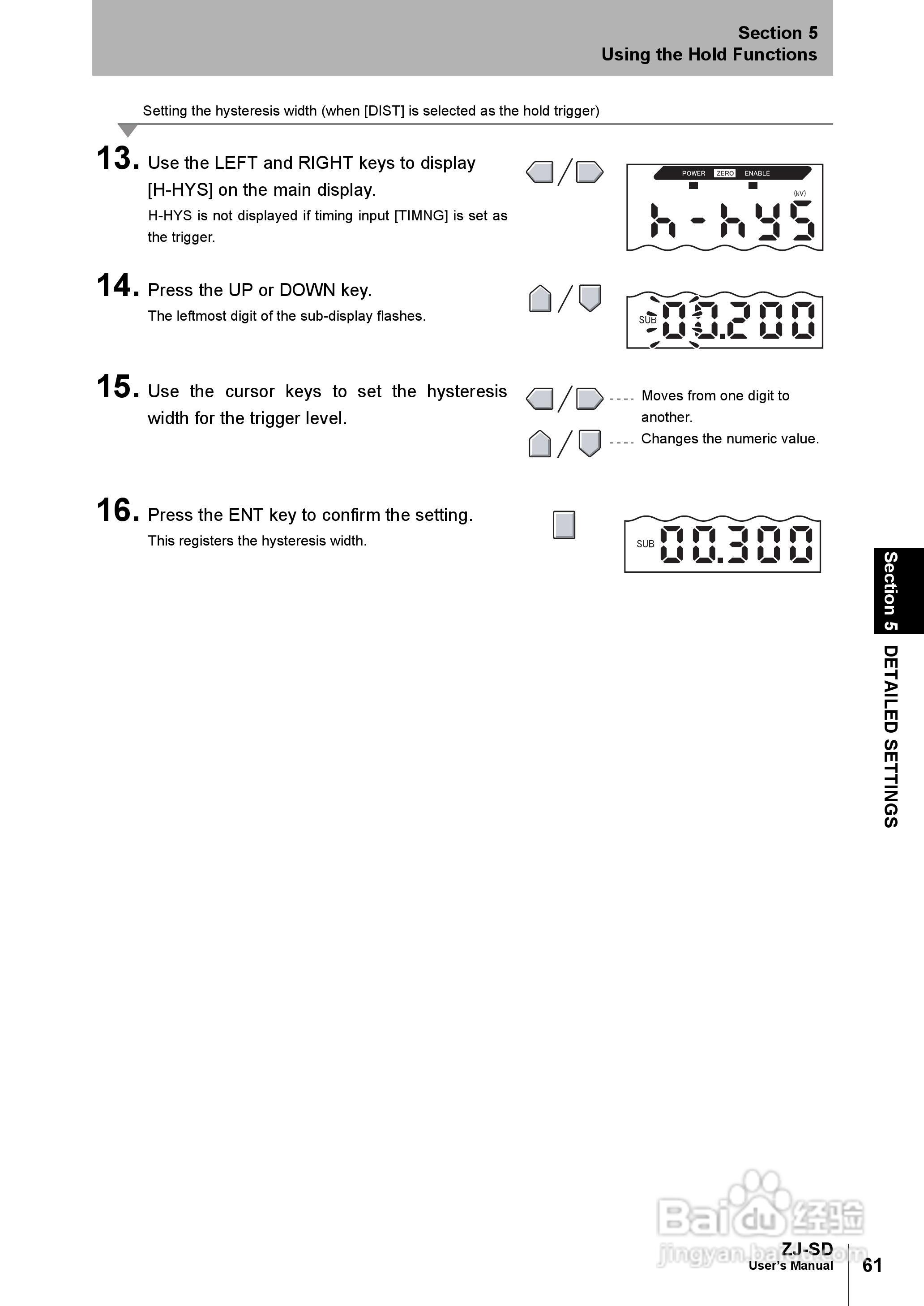 欧姆龙智能静电传感器ZJ-SD用户手册说明书:[8]