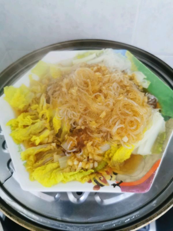 蒜蓉粉丝娃娃菜