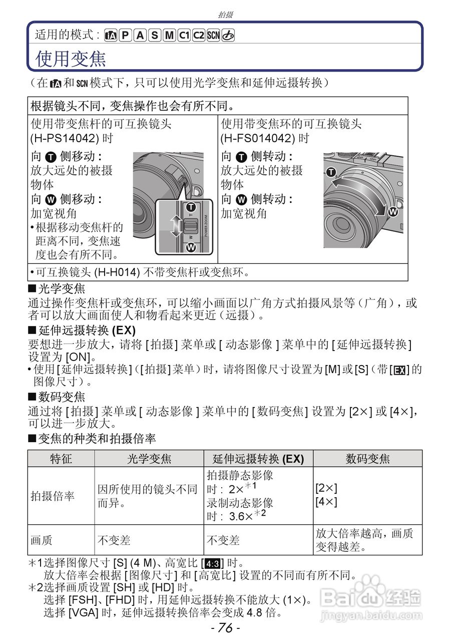 松下DMC-GX1数码相机使用说明书:[8]