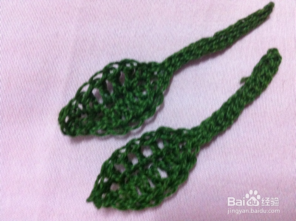 如何用钩针编织钩出新鲜美味的毛衣装饰樱桃