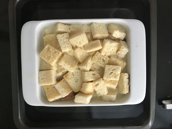 焗布丁吐司#在家打造INS风美食#