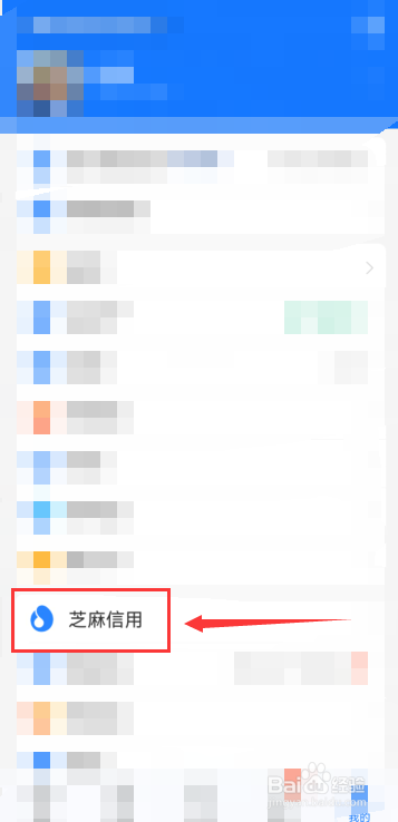 如何查看芝麻信用分