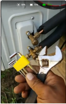 空调移机后怎样排空气