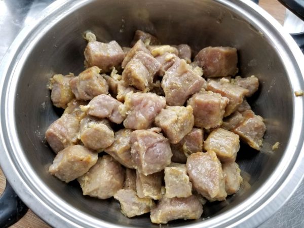 黑椒杏鲍菇牛肉粒