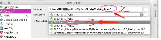 如何创建python的重量级框架Django项目
