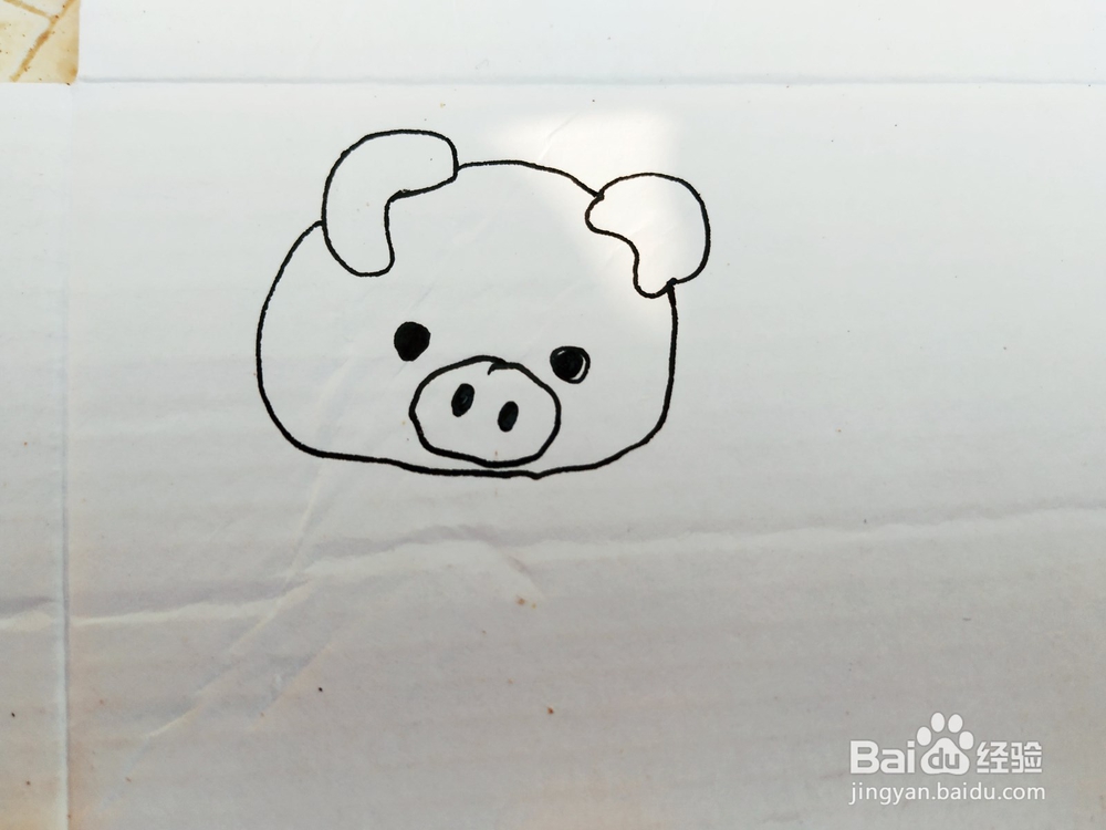 怎么教给孩子画卡通二师兄才能够学会呢?