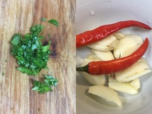 食补养生香蒜油煎虾