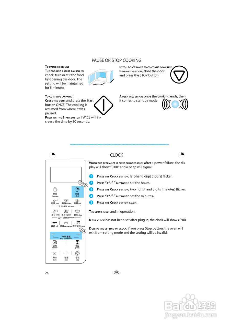惠而浦MWD963无烟少油BBQ微波炉说明书:[2]