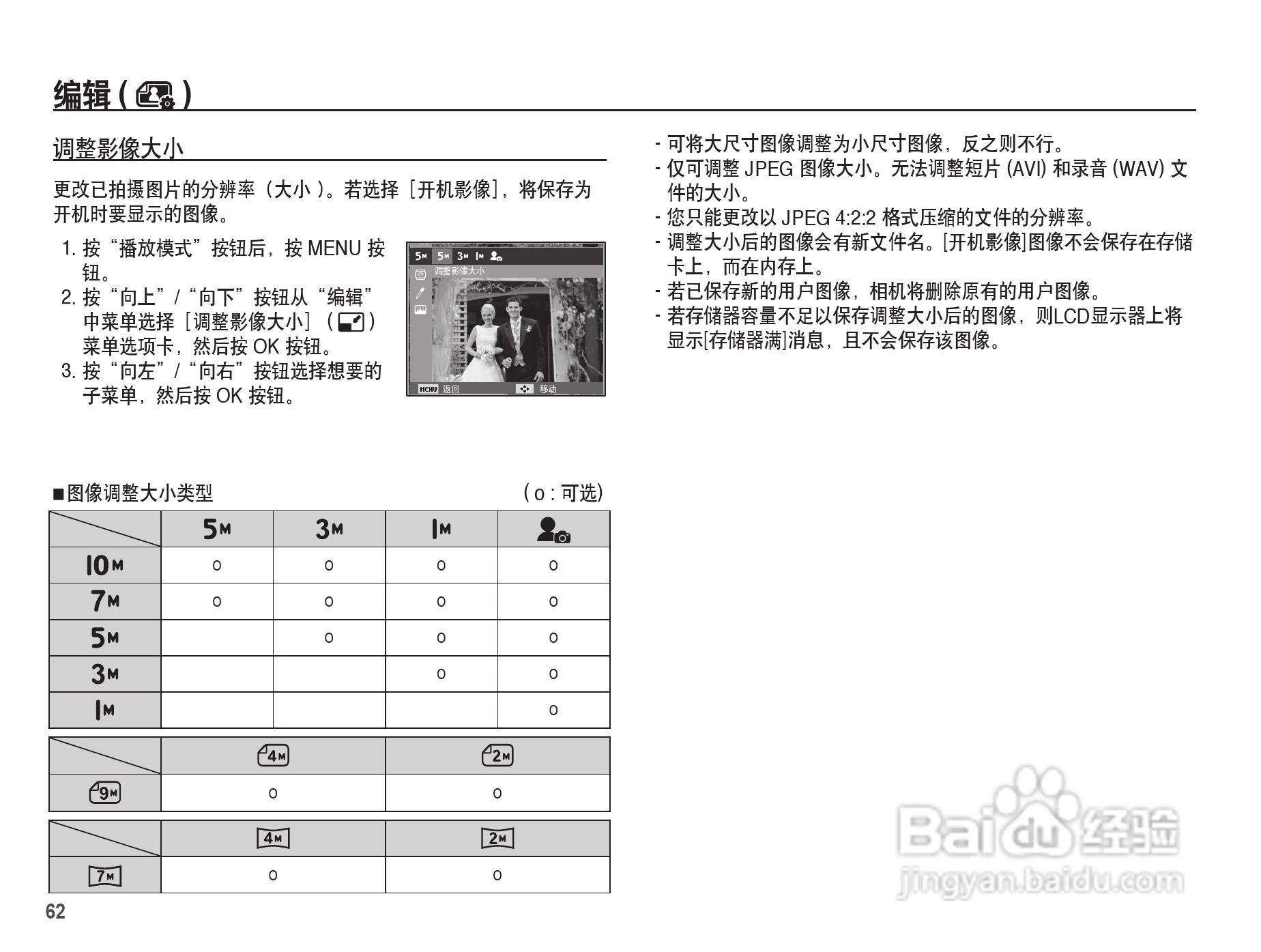 三星ES15数码相机使用说明书:[7]