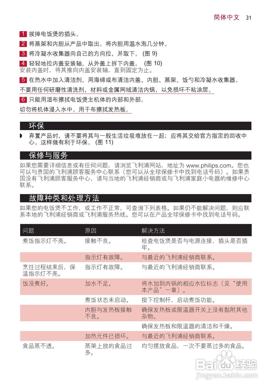 philips HD4702电饭锅说明书:[2]