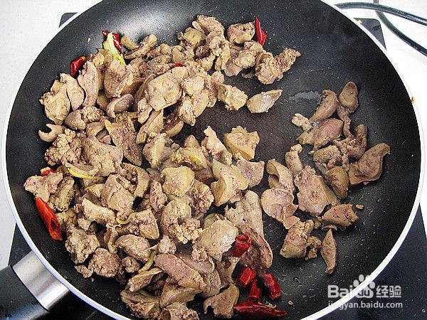 泡椒鸡肝的做法