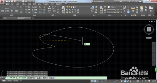 AutoCAD2019怎样画样条曲线