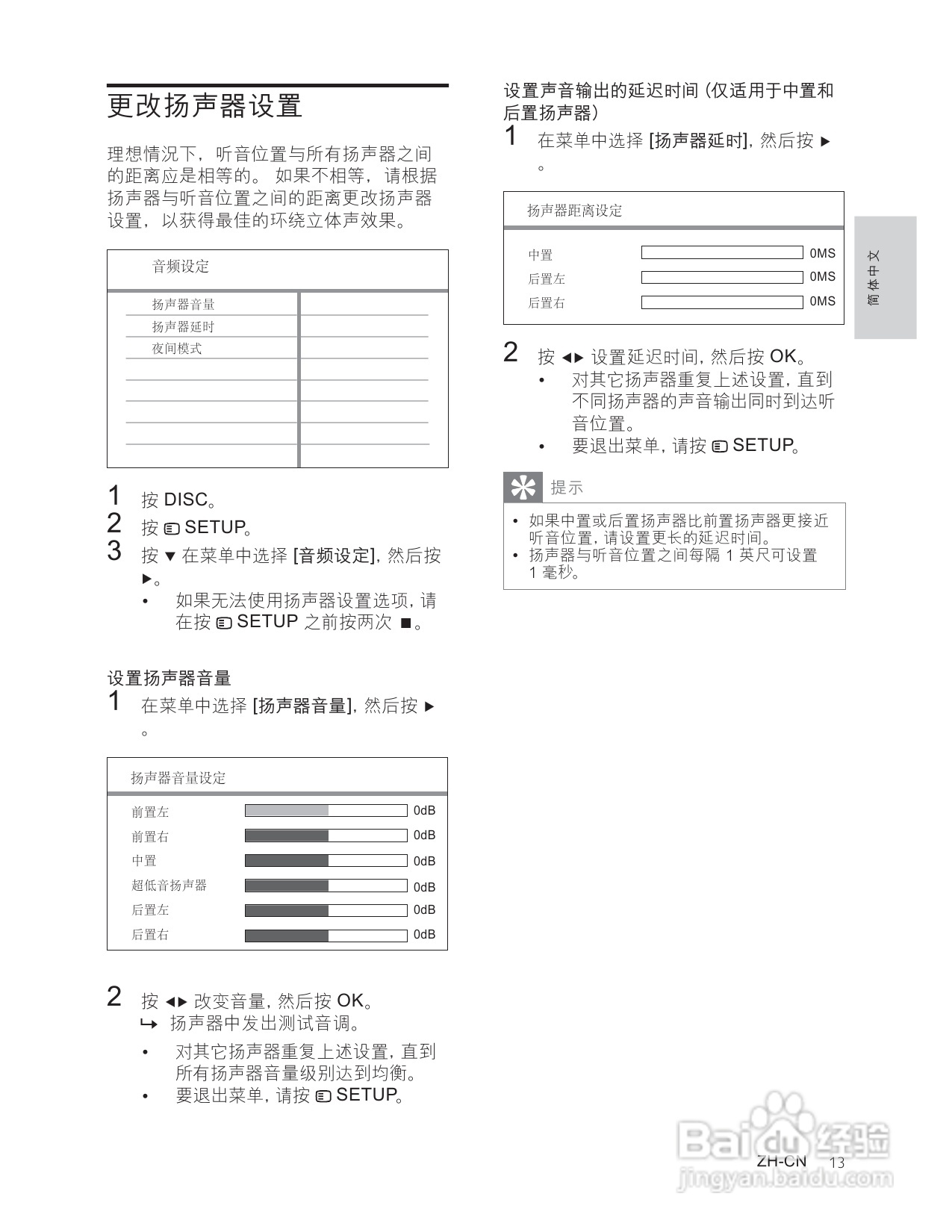 飞利浦HTS3181/93家庭影院使用说明书:[1]
