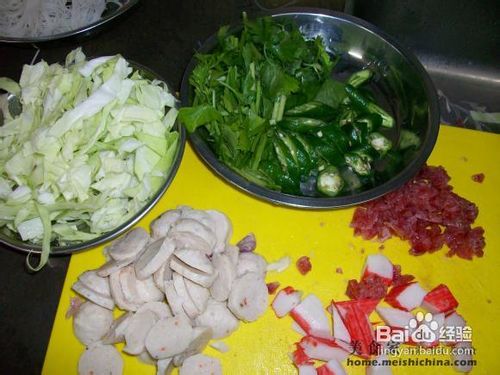 家常面条我的午餐~~综合小炒米粉