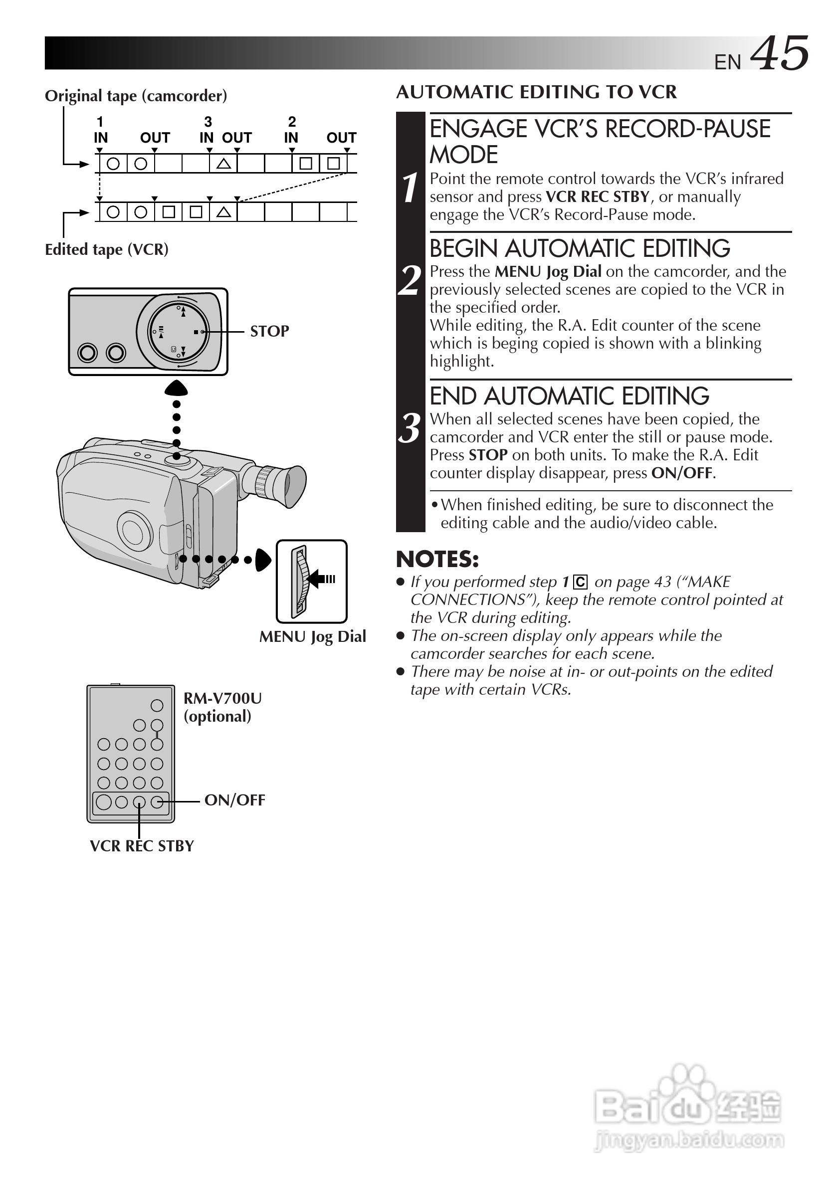 胜利JVC GR-AX680数码摄像机使用说明书:[5]